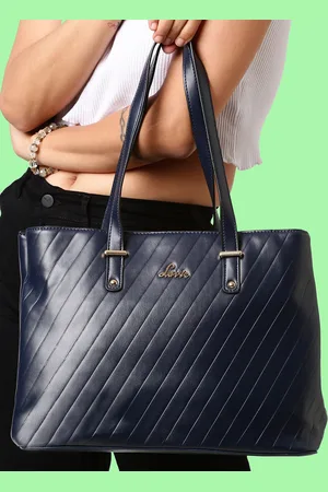 LAVIE Yalta Woman Blue Large Satchel Handbag