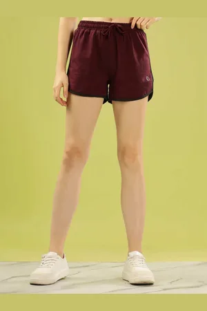 dollar Women Slim Fit Cotton Antimicrobial Sports Shorts