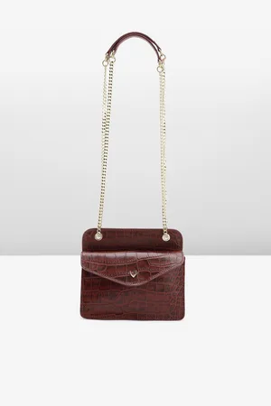 Hidesign Women Textured Leather Shoulder Bag