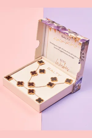 Salty Women Midnight Clover Affair Necklace, Bracelet & Earrings