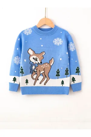 Stylecast Boys Blue Graphic Printed Pullover
