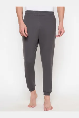 John Players Men Cotton Mid-Rise Joggers