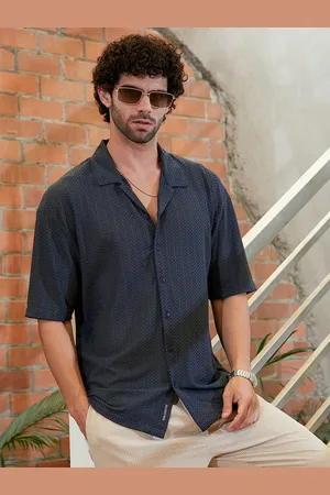 Campus Men Comfort Opaque Casual Shirt