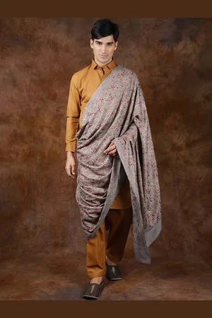 Exotic India Neutral Gray Men