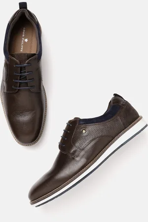 Louis Philippe Men Leather Derbys