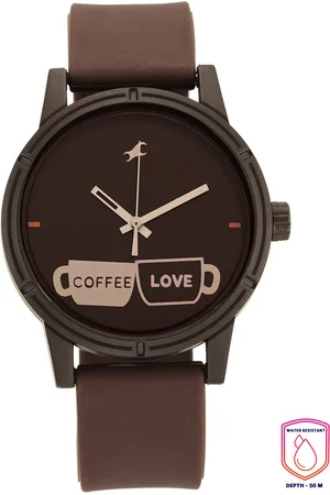 Fastrack Men Brown Dial & Brown Straps Analogue Watch