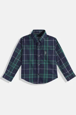 Ralph Lauren Boys Tartan Checked Pure Cotton Casual Shirt