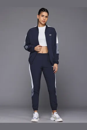 HRX Colourblocked Lifestyle Zip-Up Tracksuit