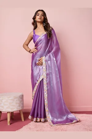 VAIRAGEE Women Embroidered Border Ready to Wear Sarees
