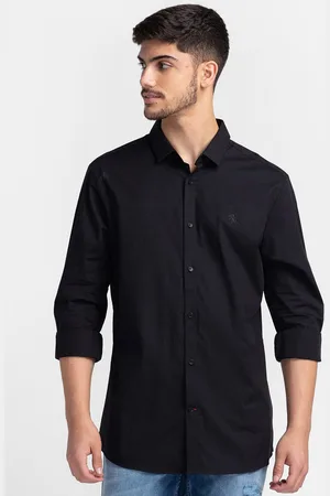 Being Human Spread Collar Slim Fit Casual Shirt