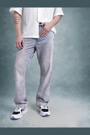 Roadster The Life Co. Men Faded Flared Fit Jeans