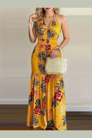 all about you Floral Print Maxi Dress