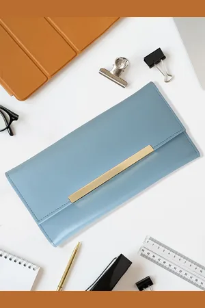 MARKQUES Women Leather Envelope Wallet
