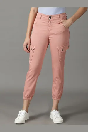 SHOWOFF Women Jogger High-Rise Stretchable Cotton Jeans