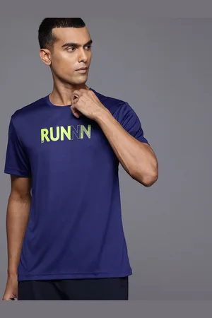 HRX Men Sports Printed Running Rapid-Dry T-shirt