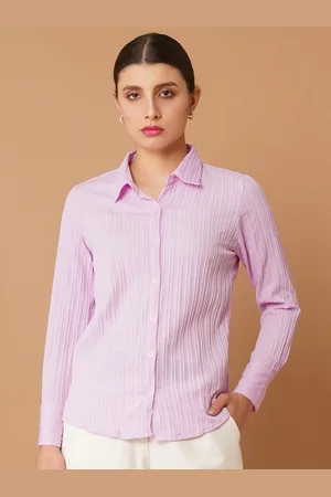Chemistry Women Slim Fit Opaque Casual Shirt