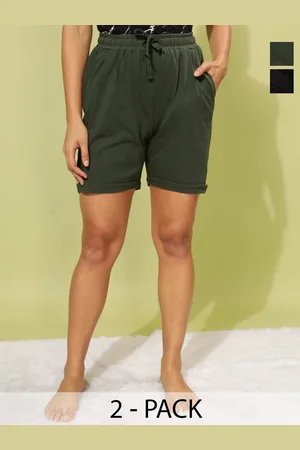 dollar Pack of 2 Cotton Sports Shorts