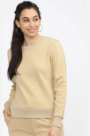 Tokyo Talkies Women Brown Sweatshirt