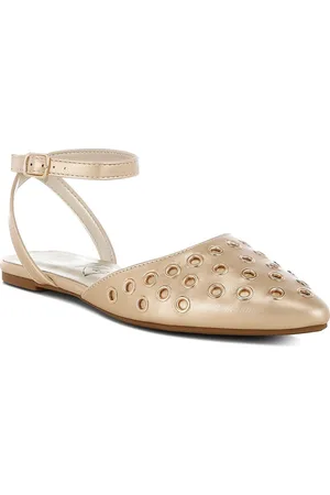 London Rag Women Pointed Toe Mules Flats