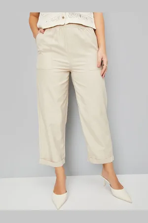 Max Collection Women Mid-Rise Regular Trousers