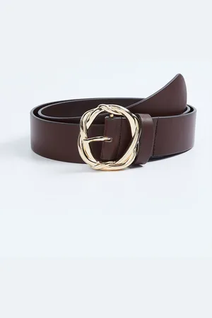 Max Collection Women Solid Tang Closure Casual Belt