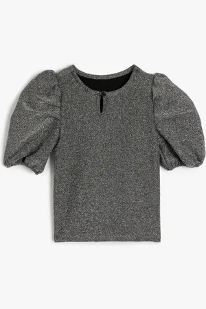 Koton Girls Cut Outs T-shirt