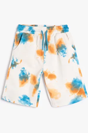 Koton Boys Printed Pure Cotton Mid-Rise Shorts
