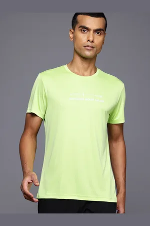 HRX Men Typography Printed Running Rapid-Dry T-shirt
