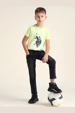 Ralph Lauren Boys Slim Fit Light Fade Stretchable Jeans