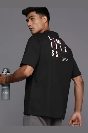 HRX Typography Print Relax Fit Training T-shirt