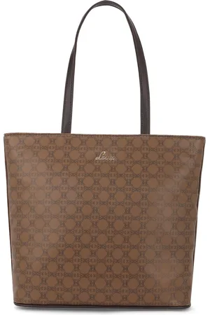 LAVIE Women Graphic Printed Structured Leather Shoulder Bag