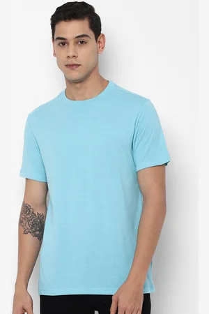 Forever 21 Men Blue T-shirt