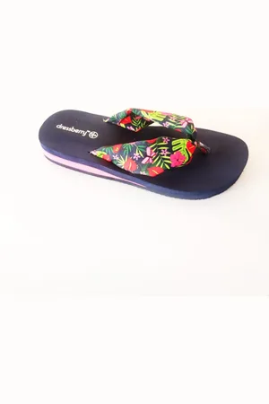 DressBerry Printed One Toe Flats