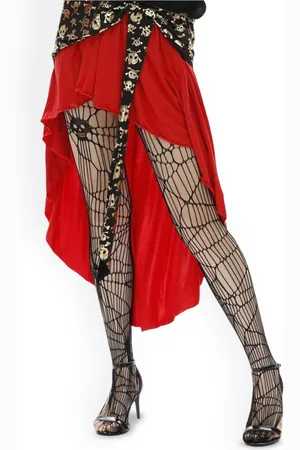 AlexVyan High Waist Pantyhose Fishnet Stockings