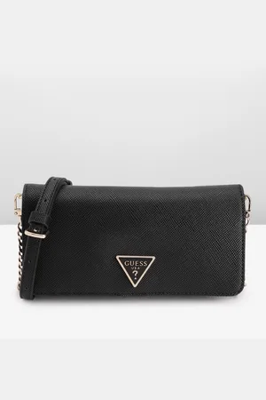 Guess Textured PU Structured Sling Bag