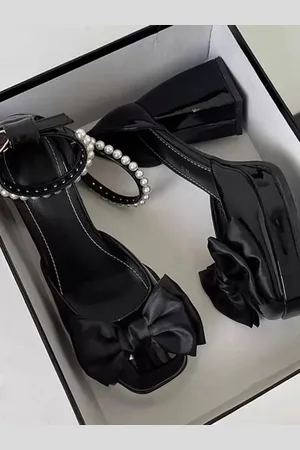 Street Style Store Women Platform Sandals with Bows