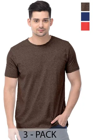 Color Capital Pack Of 3 Cotton T-shirt