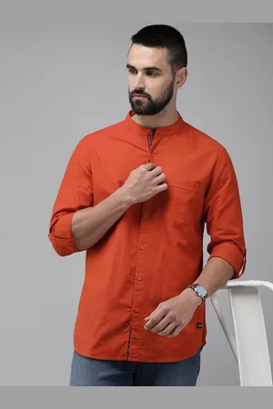 SPYKAR Men Slim Fit Pure Cotton Casual Shirt