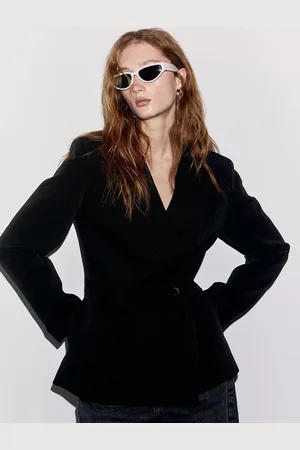 H&M Belted Wrap Blazer