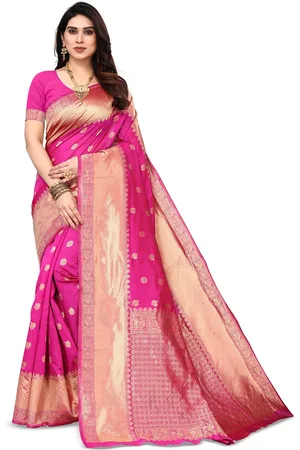 Varanga Woven Design Zari Banarasi Saree