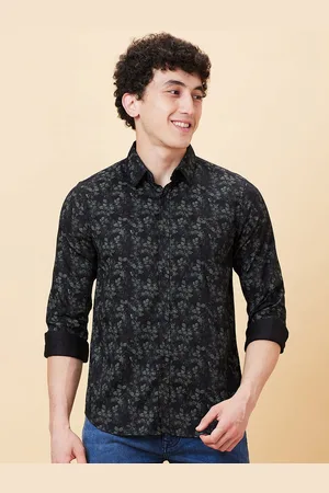 Being Human Slim Fit Floral Printed Casual Shirt