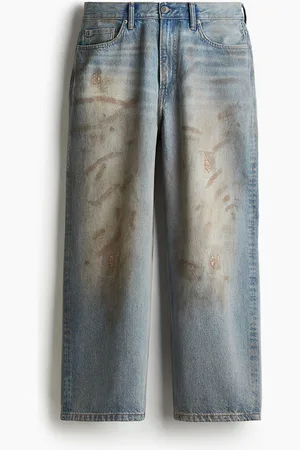 H&M Baggy Jeans 1235413014-Blue,Multi