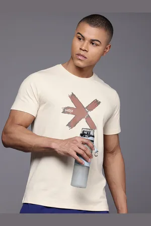 HRX Brand Logo Printed Lifestyle T-shirt