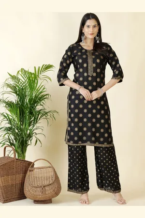 Moda Rapido Women Floral Printed Regular Kurta with Palazzos