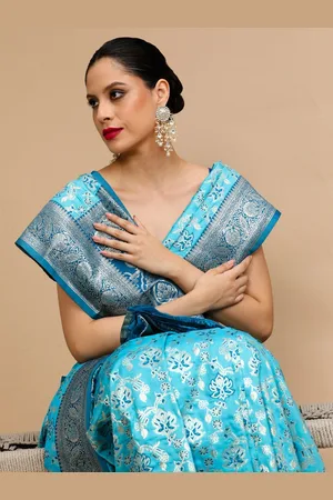 House of Pataudi Woven Design Zari Banarasi Saree