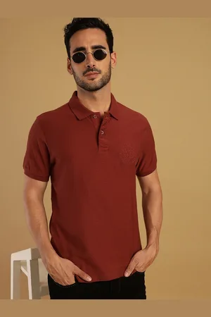 Crocodile Polo Collar Slim Fit Cotton T-shirt