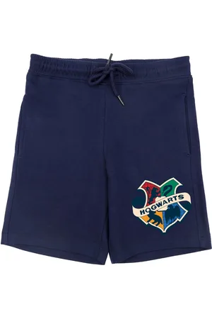 Wear Your Mind Boys Navy Blue Printed Harry Potter Shorts