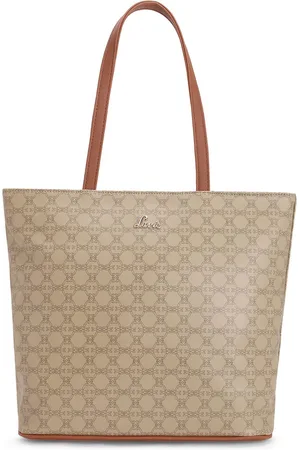 LAVIE Women Abstract Printed Structured Leather Shoulder Bag
