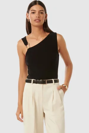 Forever New Crepe Tank Top