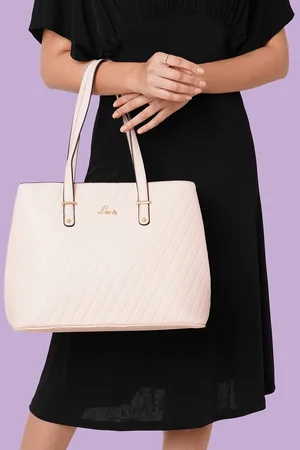 LAVIE Yalta Women Pink Self Design Shoulder Bag